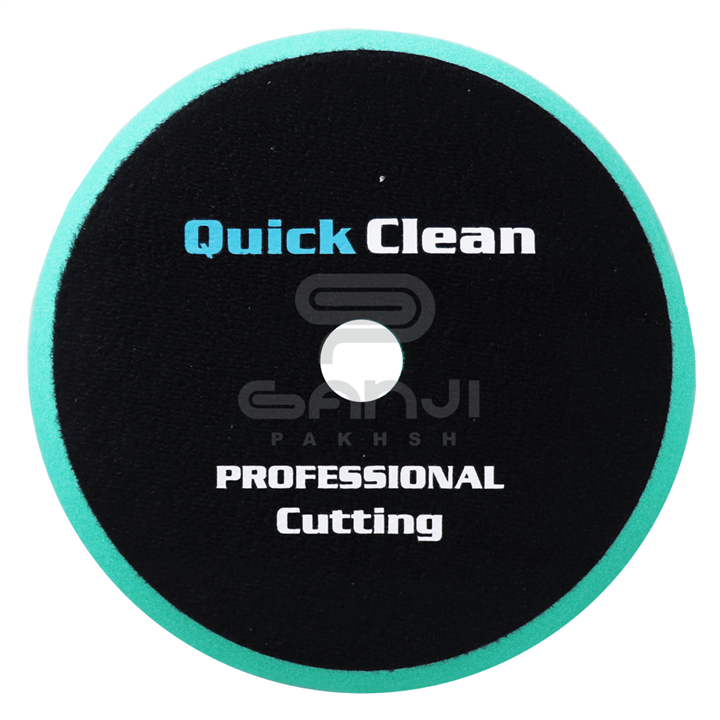 پد پولیش اسفنجی زبر 150 میلی متری کوئیک کلین مخصوص دستگاه پولیش اوربیتال Quick Clean Cutting Pad 150 mm